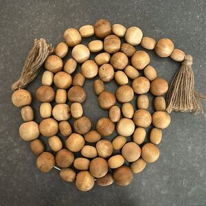 Farmhouse Style Wood Beads